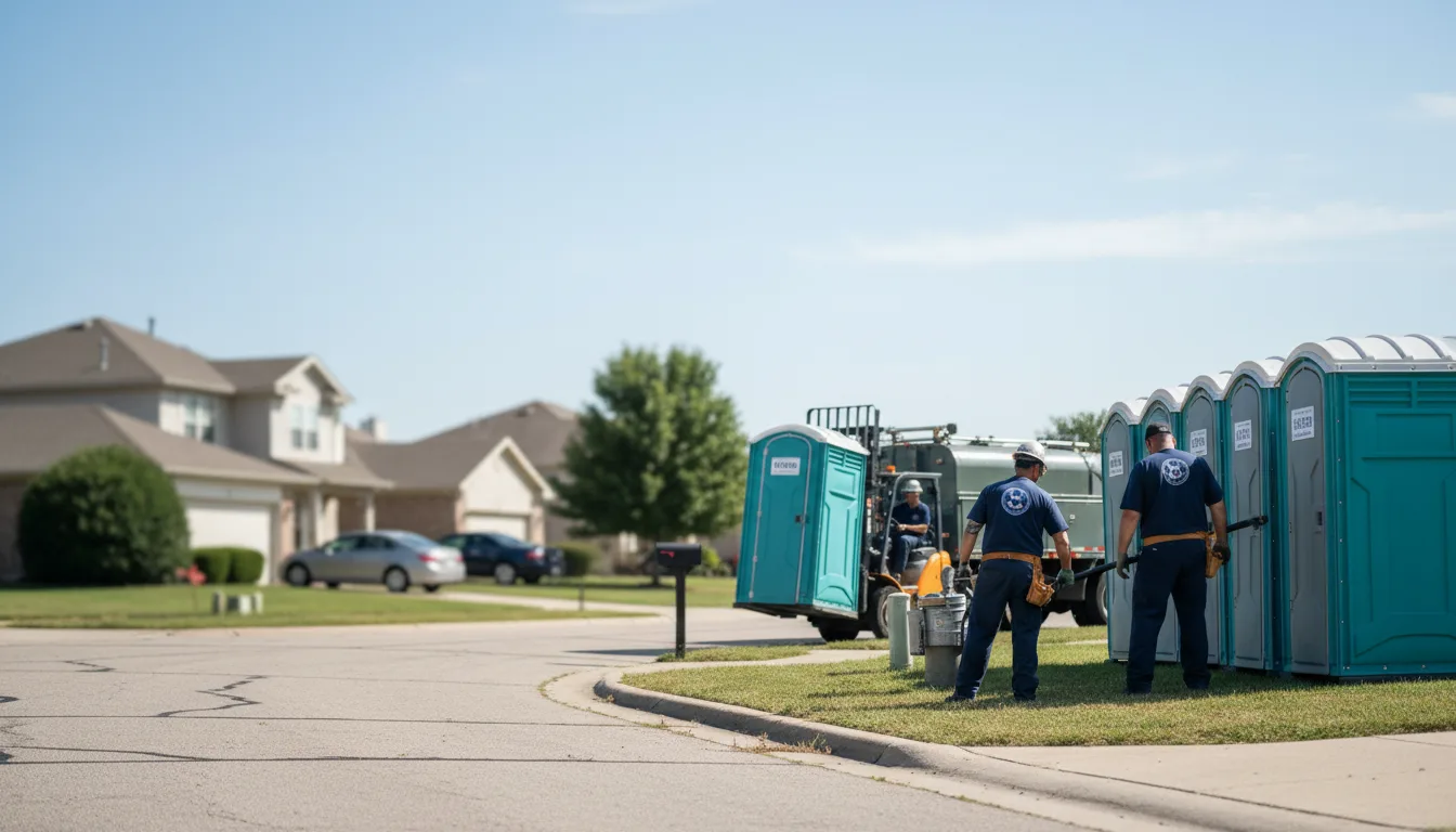 Porta Potty Rental in Tippo, MS near me